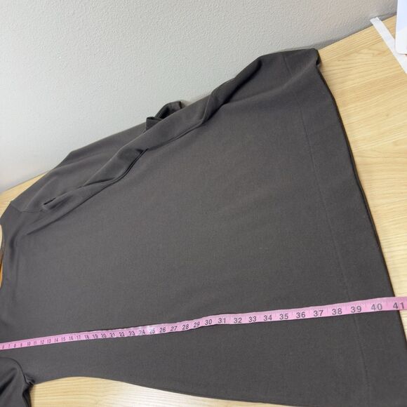 Soft Surroundings Brown Tunic Dress Size XL Wool Blend Lagenlook Contemporary - Picture 7 of 8